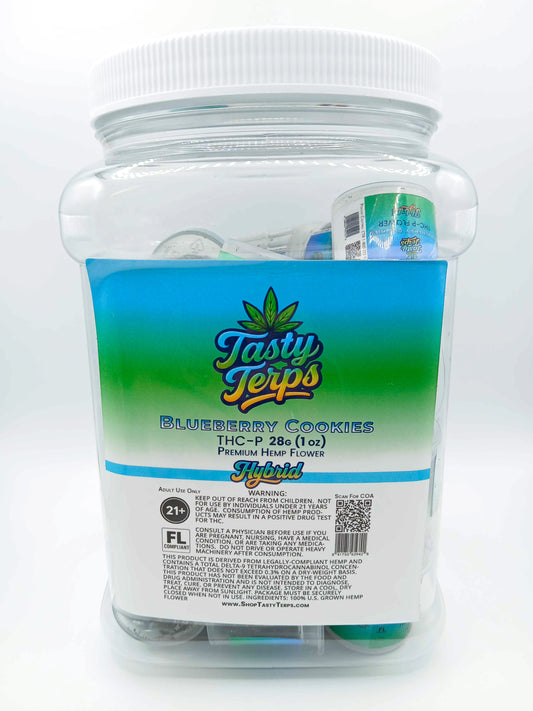 Blueberry Cookies - THC-P -Hybrid 28G Flower (BULK)